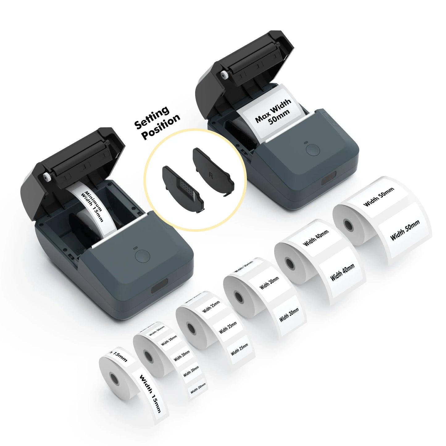 Pack complet d’étiquettes pour votre Imprimante D'Étiquette Y50
